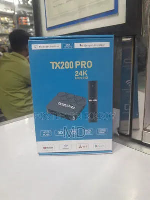 Smart TV Box with Voice Remote
