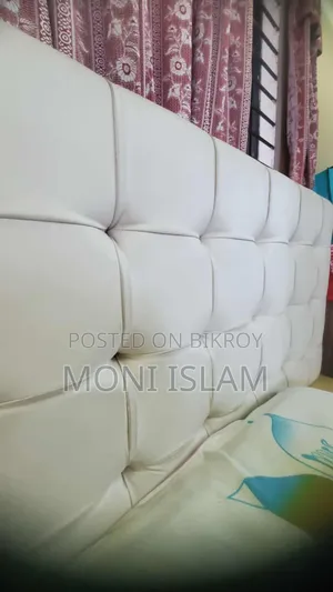 Bed for Sale (Bedside Table Included, No Mattress)