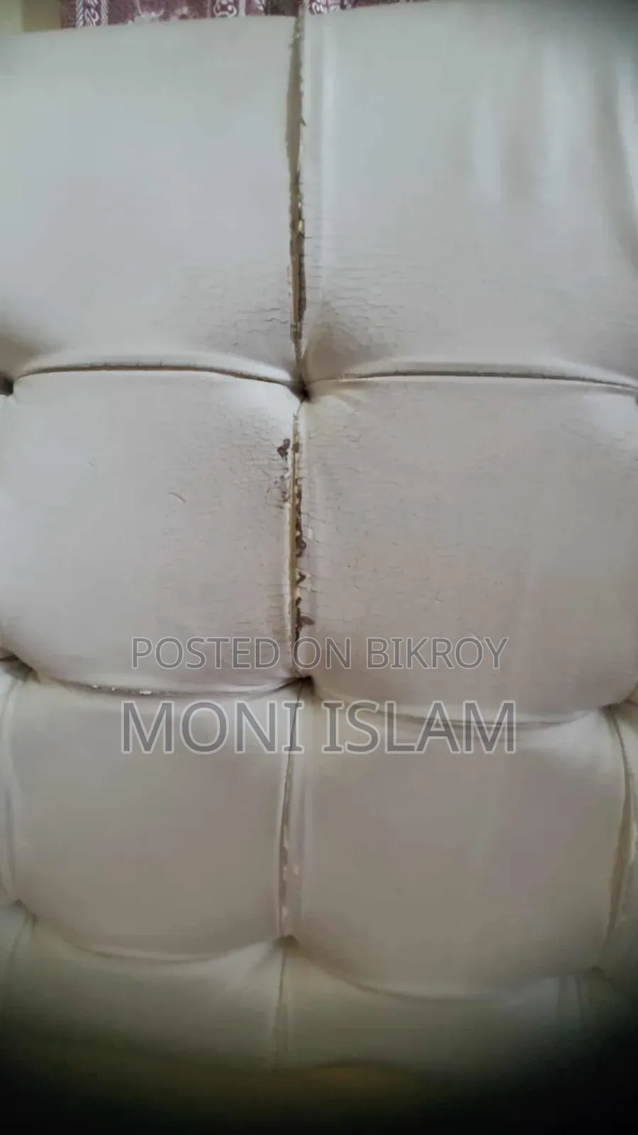 Bed for Sale (Bedside Table Included, No Mattress)