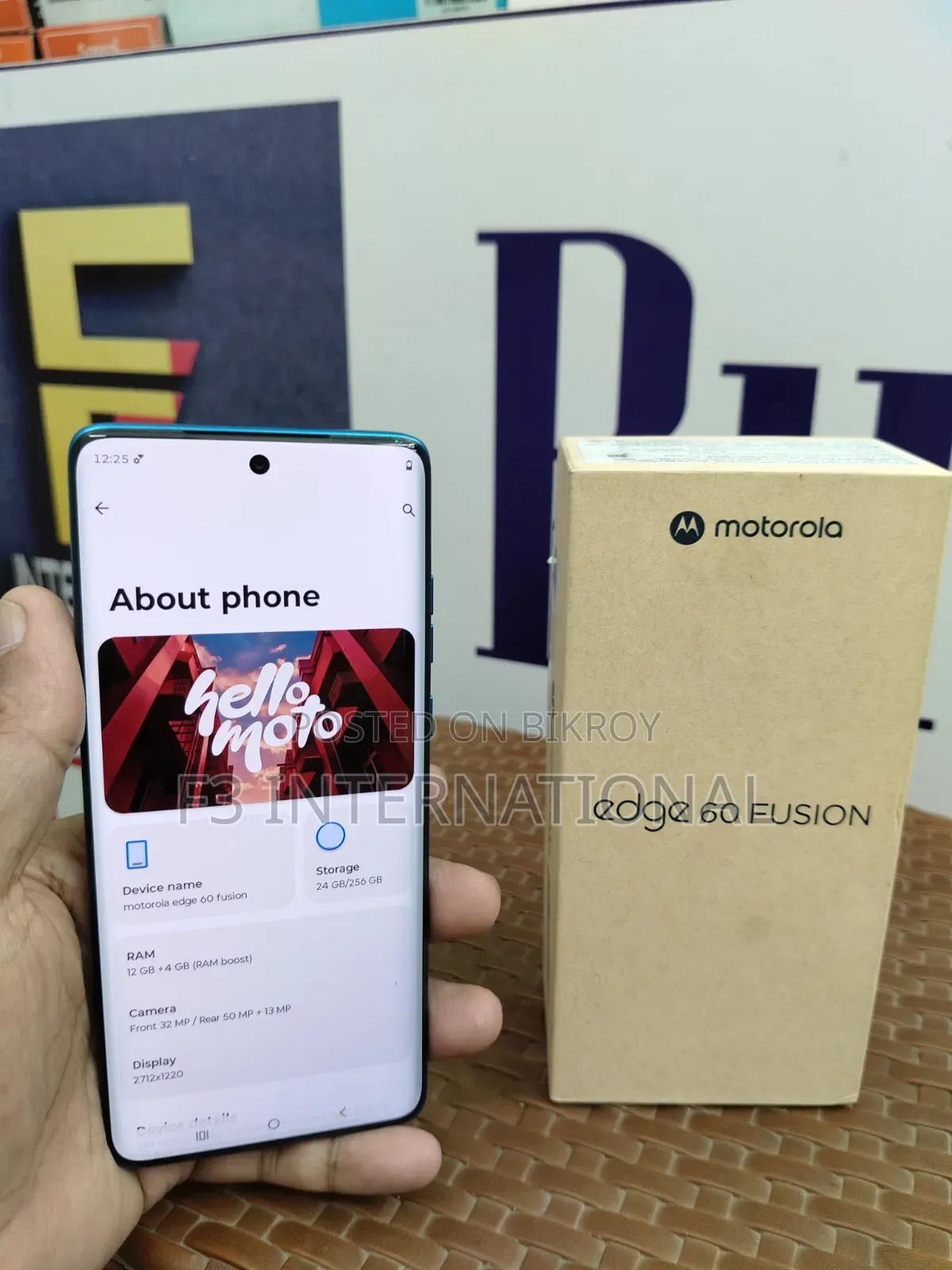 Motorola Edge 60 Fusion 256 GB Blue