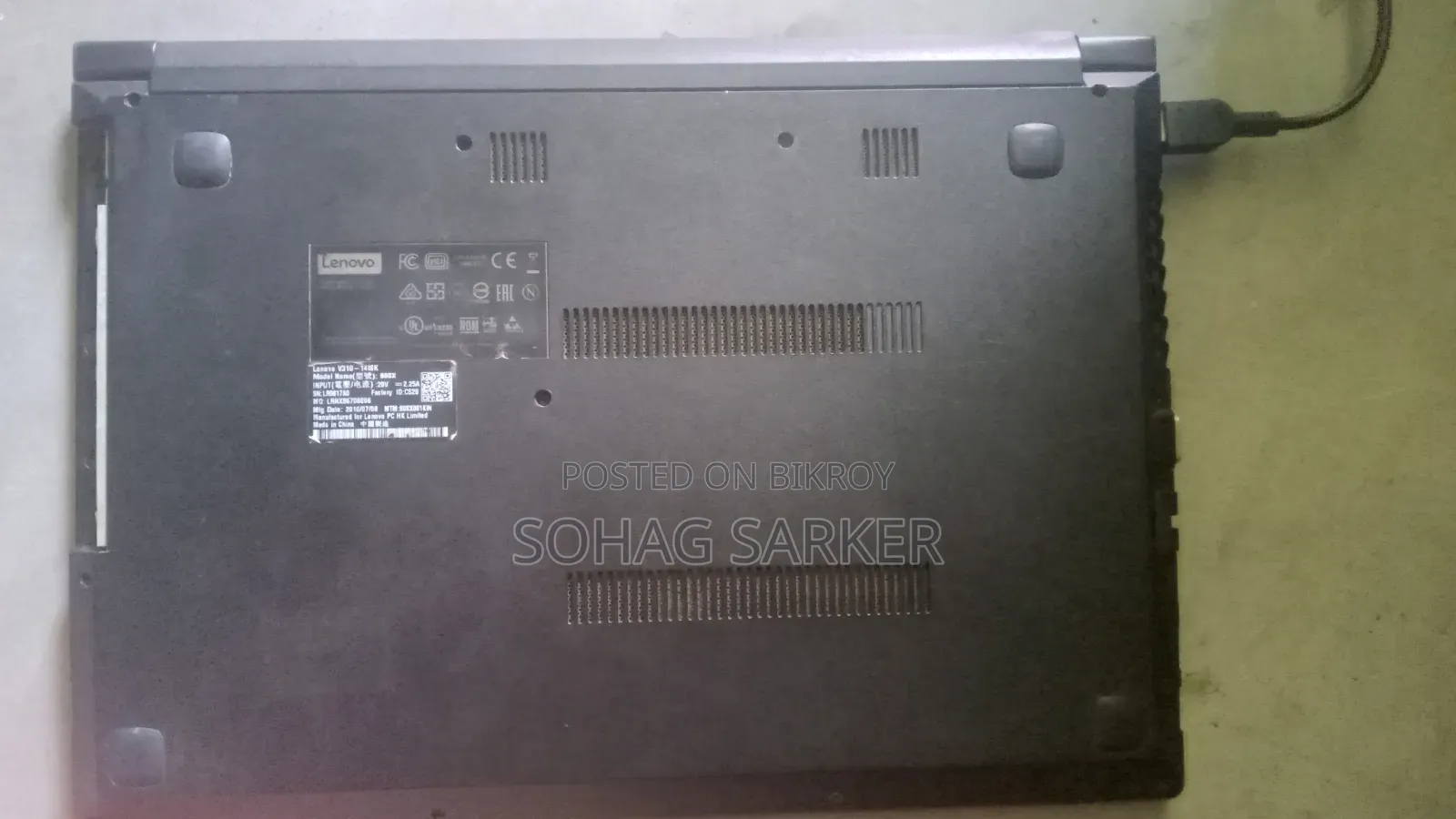 Laptop Lenovo V310 4GB Intel Core I5 SSD 128GB