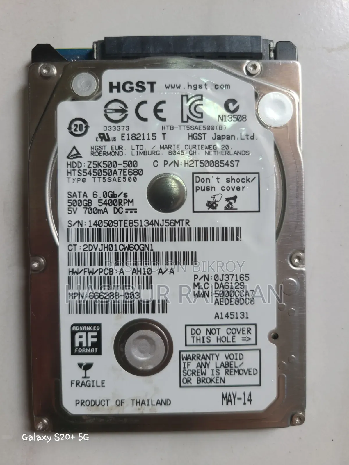 Laptop HDD