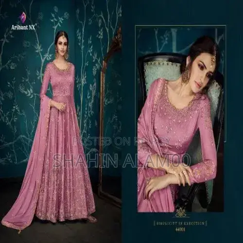 Indian Weightless Georgette Heavy Work