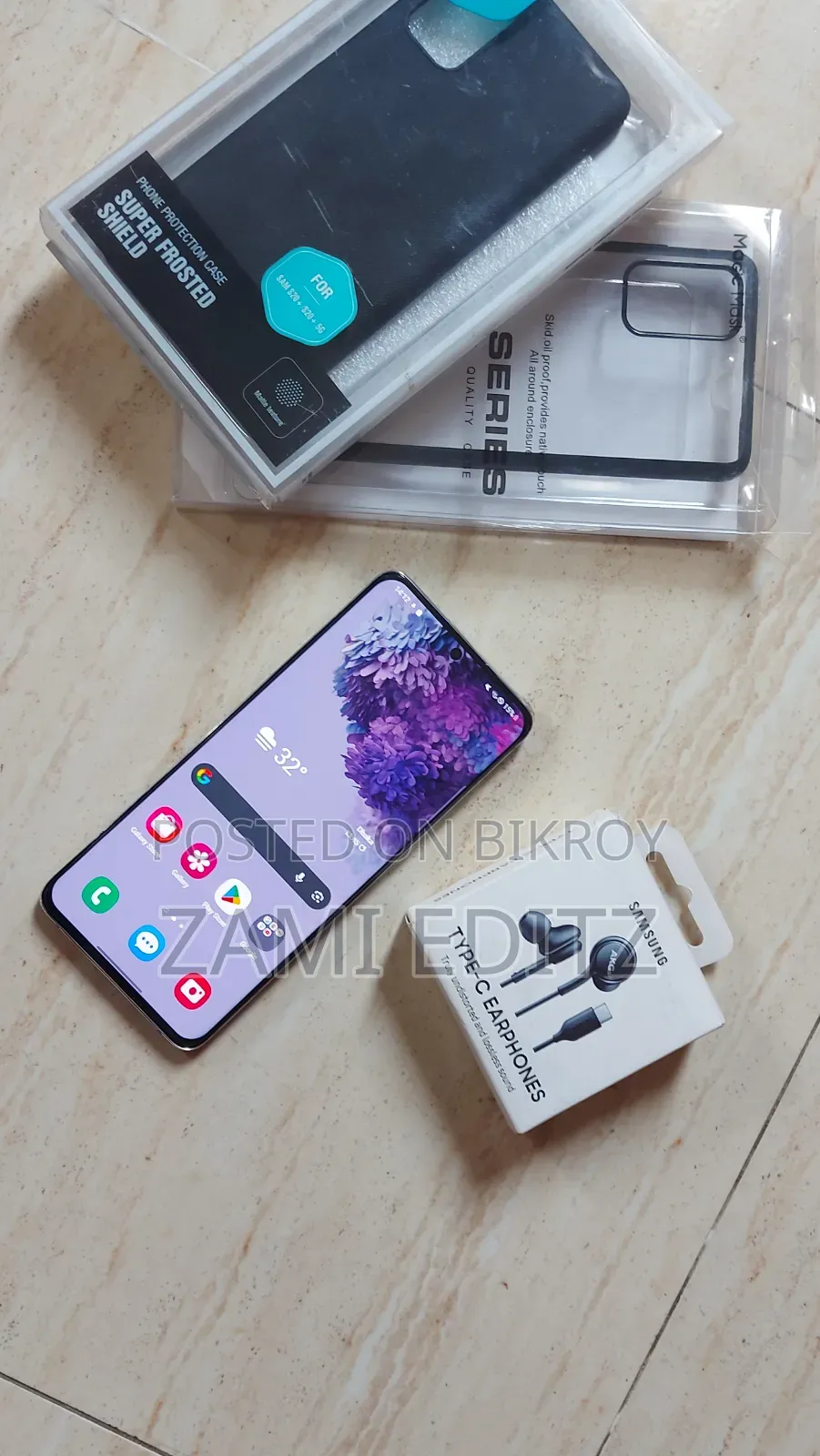 New Samsung Galaxy S20+ 5G 128 GB Black