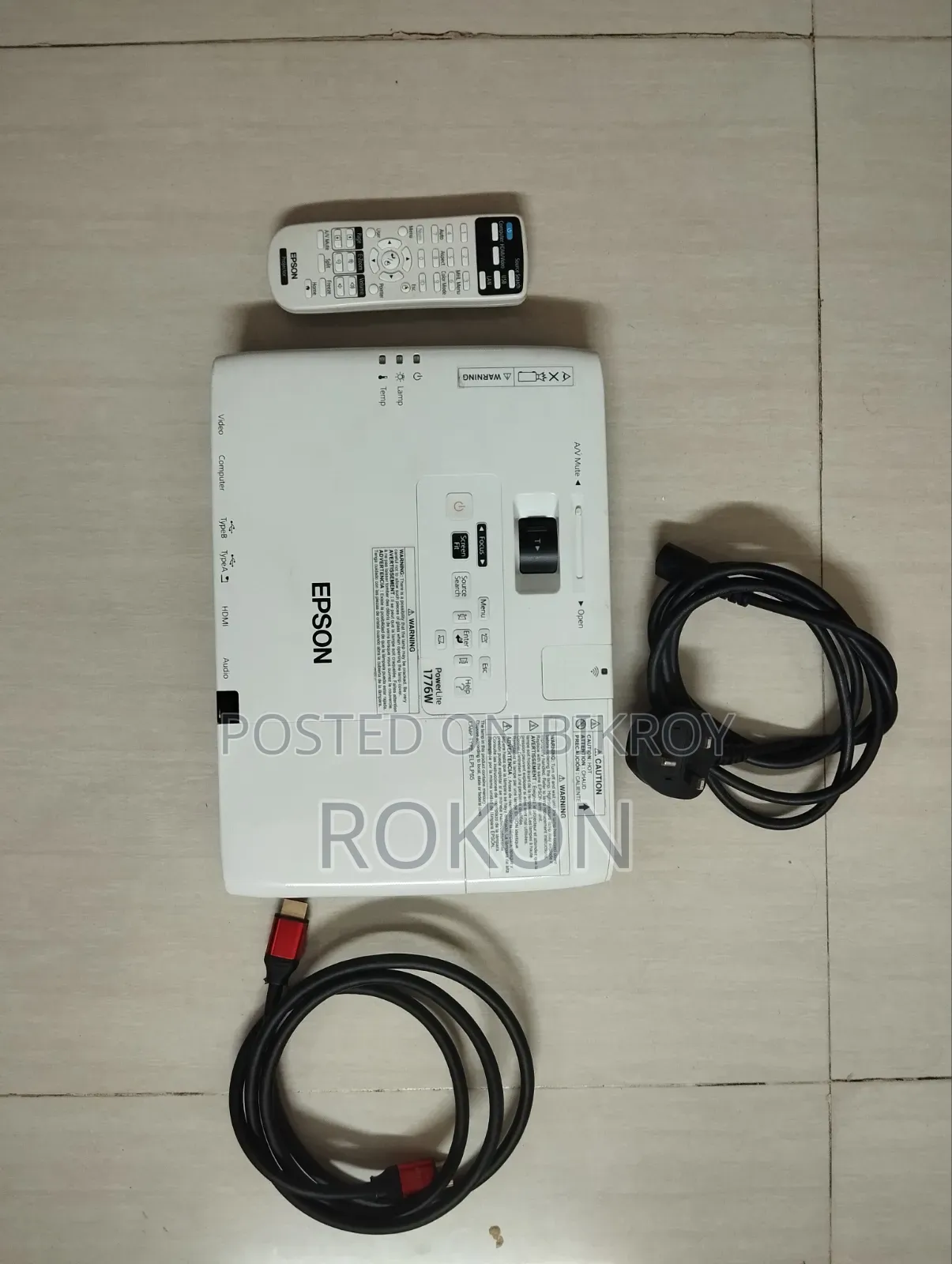 Epson LCD Projector H476a (Wxga)