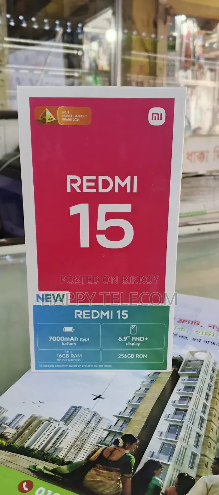New Xiaomi Redmi 15 128 GB Black