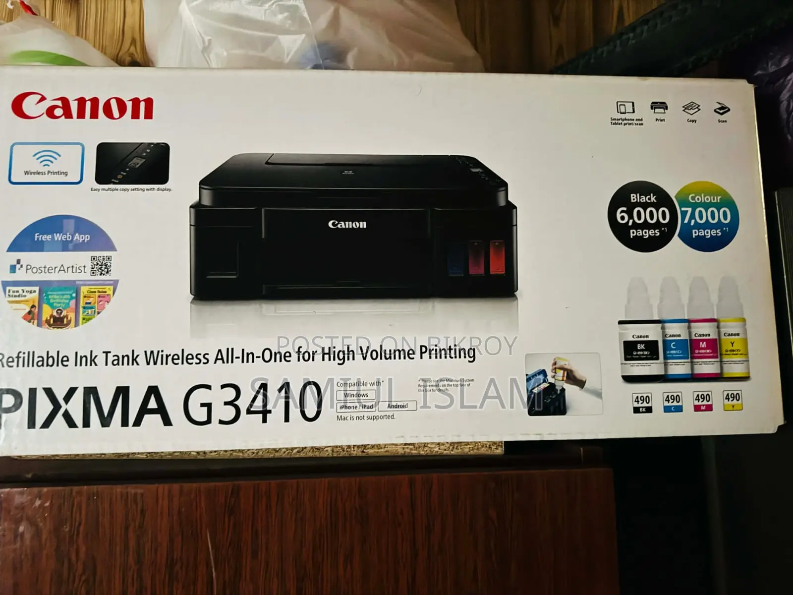 Canon Pixma Wifi Printer