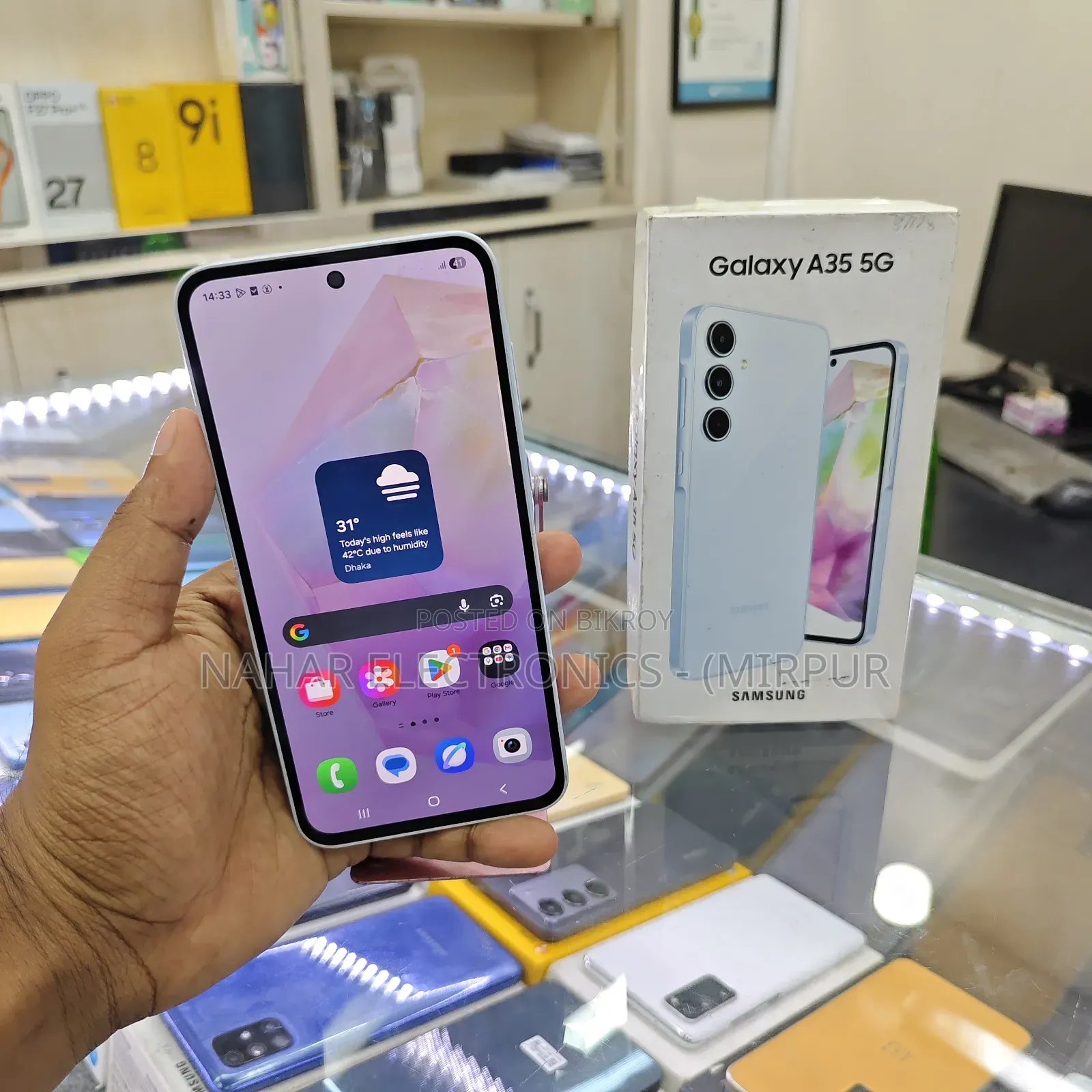 Samsung Galaxy A35 128 GB White