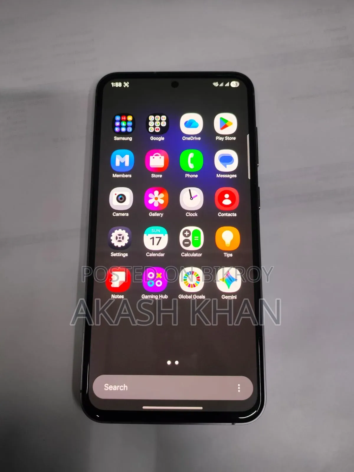 Samsung Galaxy S23 FE 128 GB Gray
