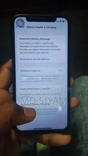 Apple iPhone X 64 GB Black