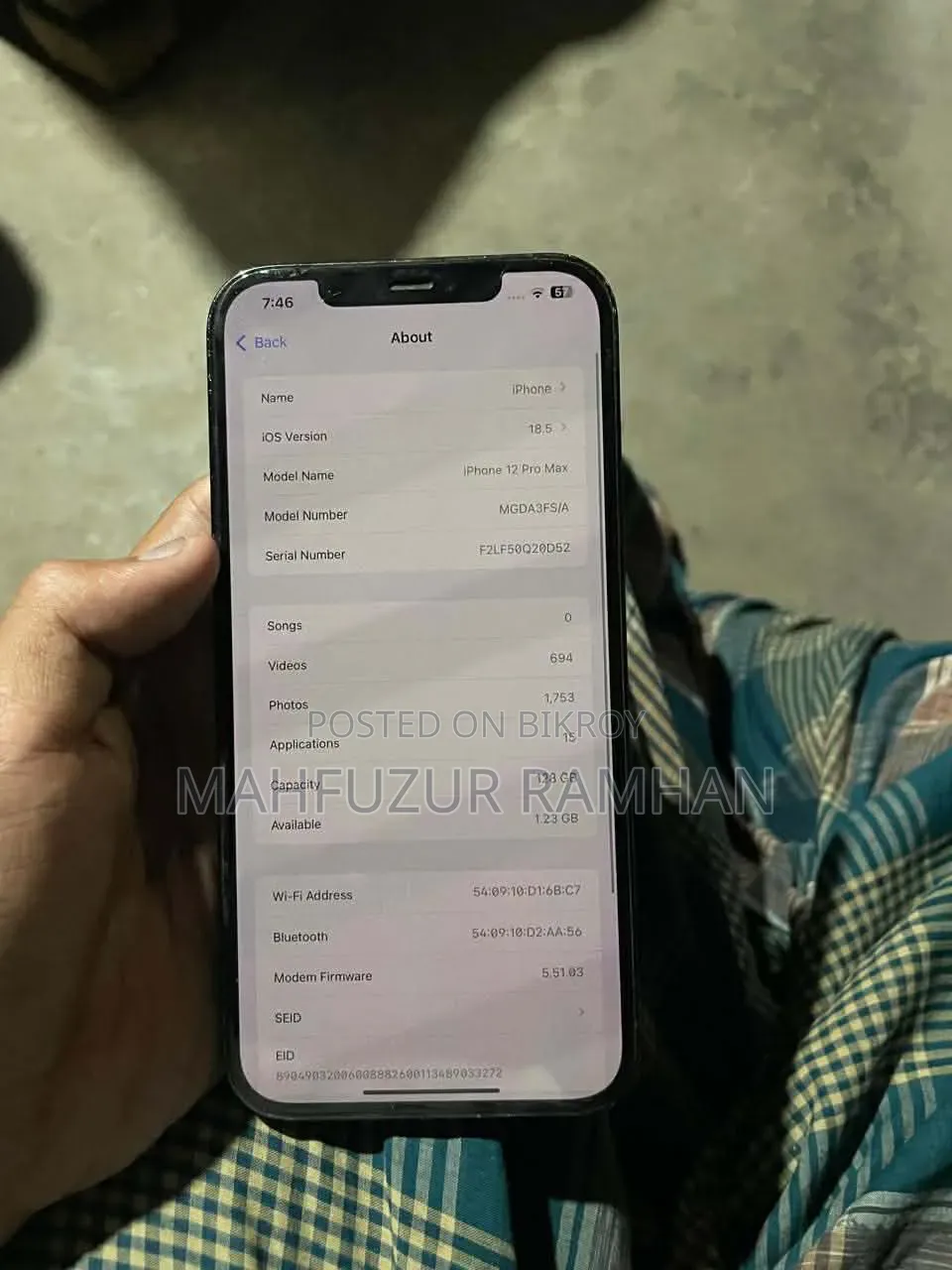 Apple iPhone 12 Pro Max 128 GB Blue