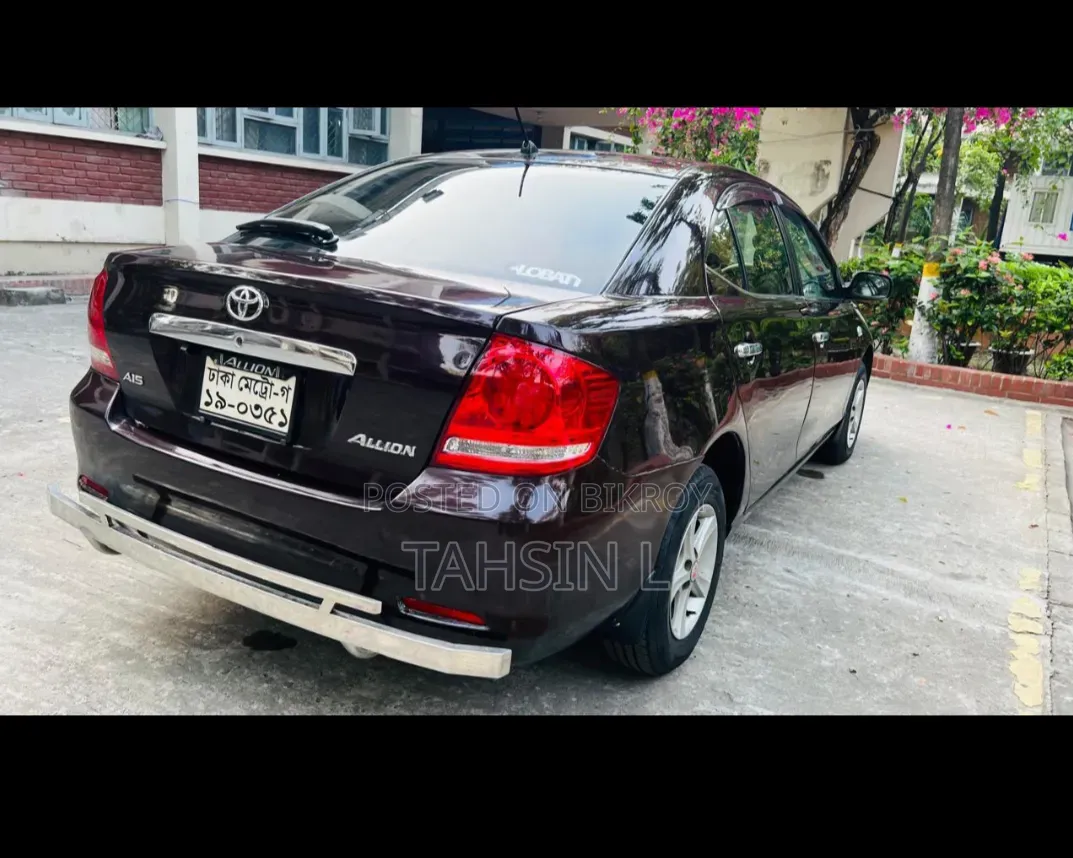 Toyota Allion 2002 Maroon