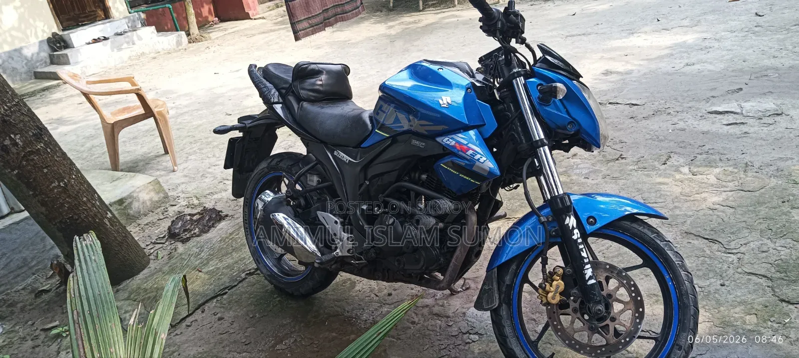 Suzuki Gixxer Monotone 2018 Blue