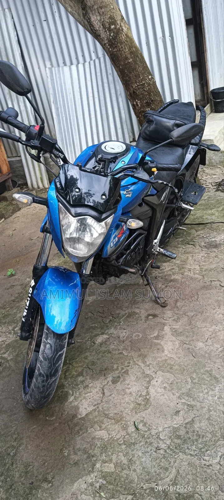 Suzuki Gixxer Monotone 2018 Blue