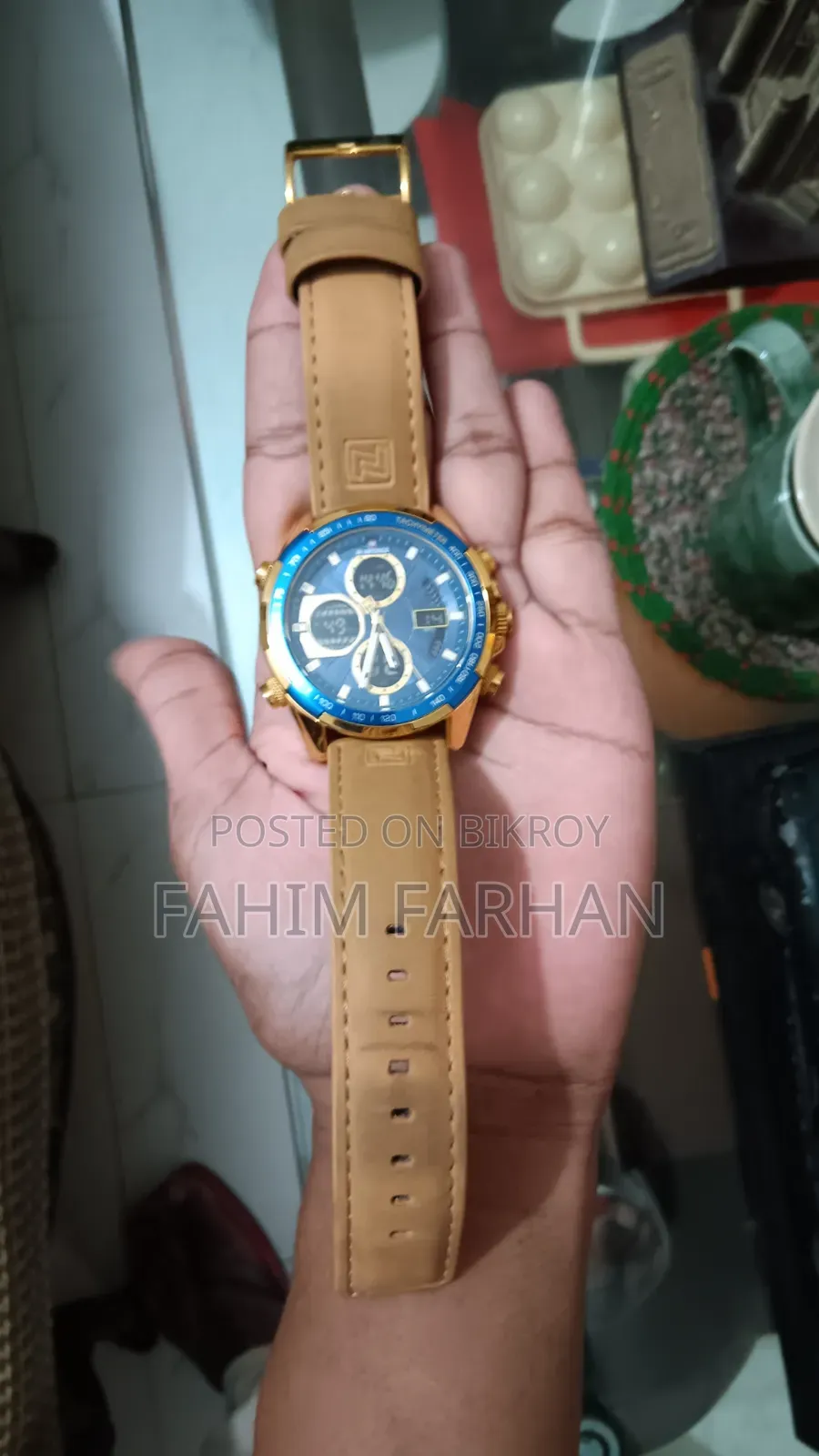 Naviforce Nf9197 – স্পোর্টি প্রিমিয়াম ঘড়ি