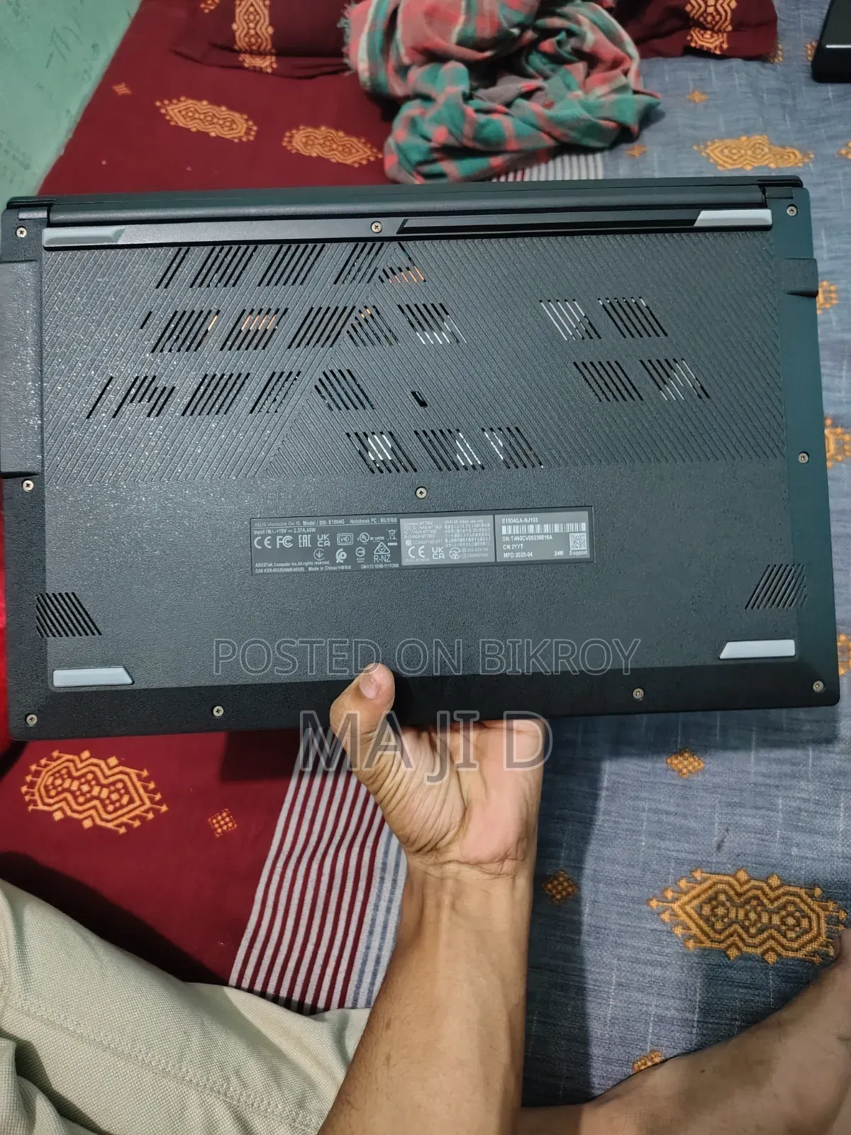 Laptop Asus 8GB Intel Core I3 SSD 512GB