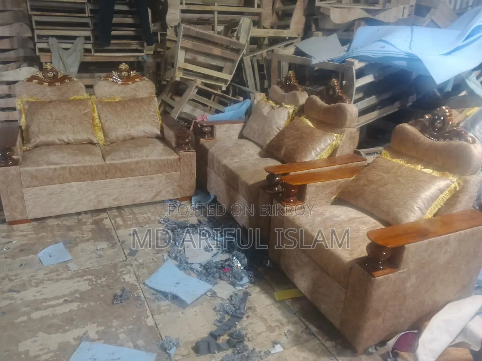 আকর্ষণীয় সব সোফা পাইকারি রেটে পেয়ে যাচ্ছেন Ak Furniture এ থেকে