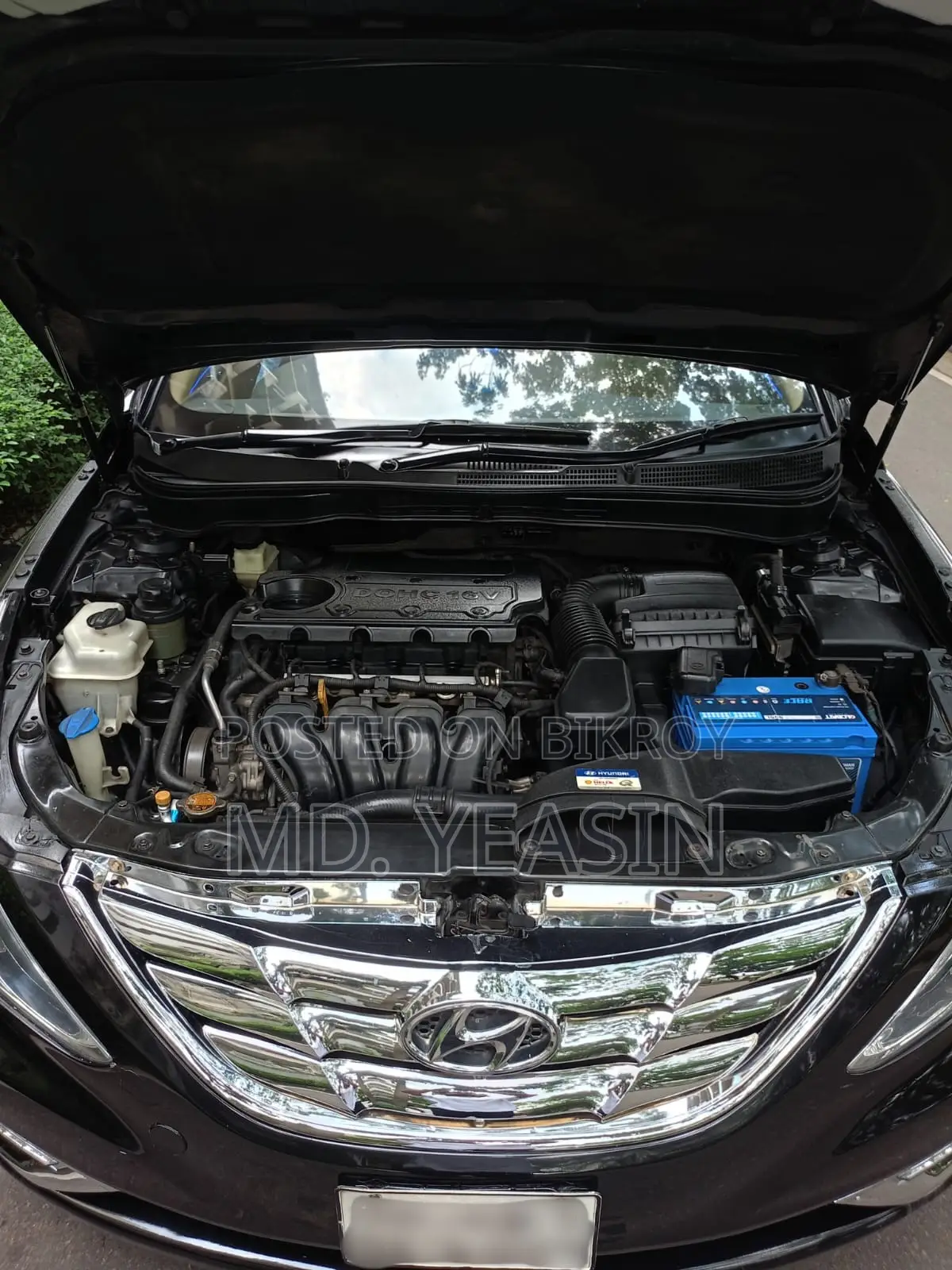 Hyundai Sonata Limited 2.0T Sedan (2.0L 4cyl 6A) 2012 Black