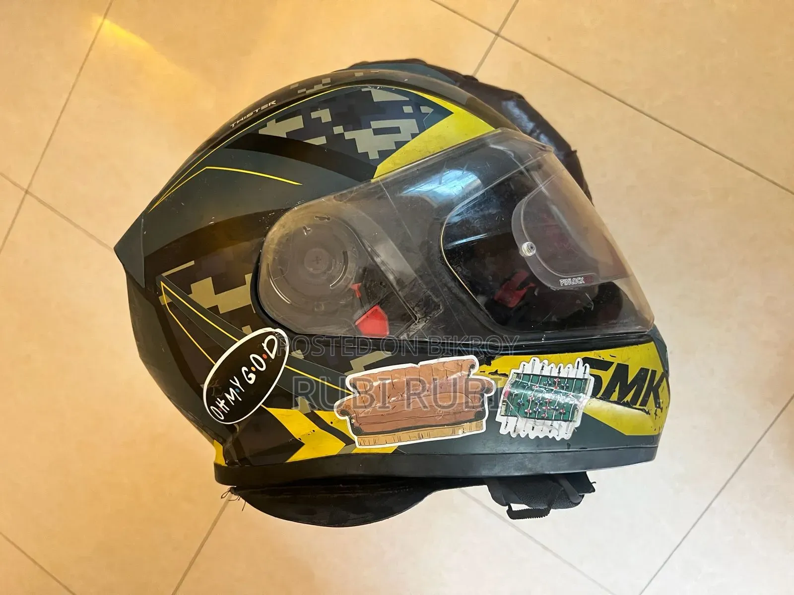 SMK Twister Zest Ma254 Helmet