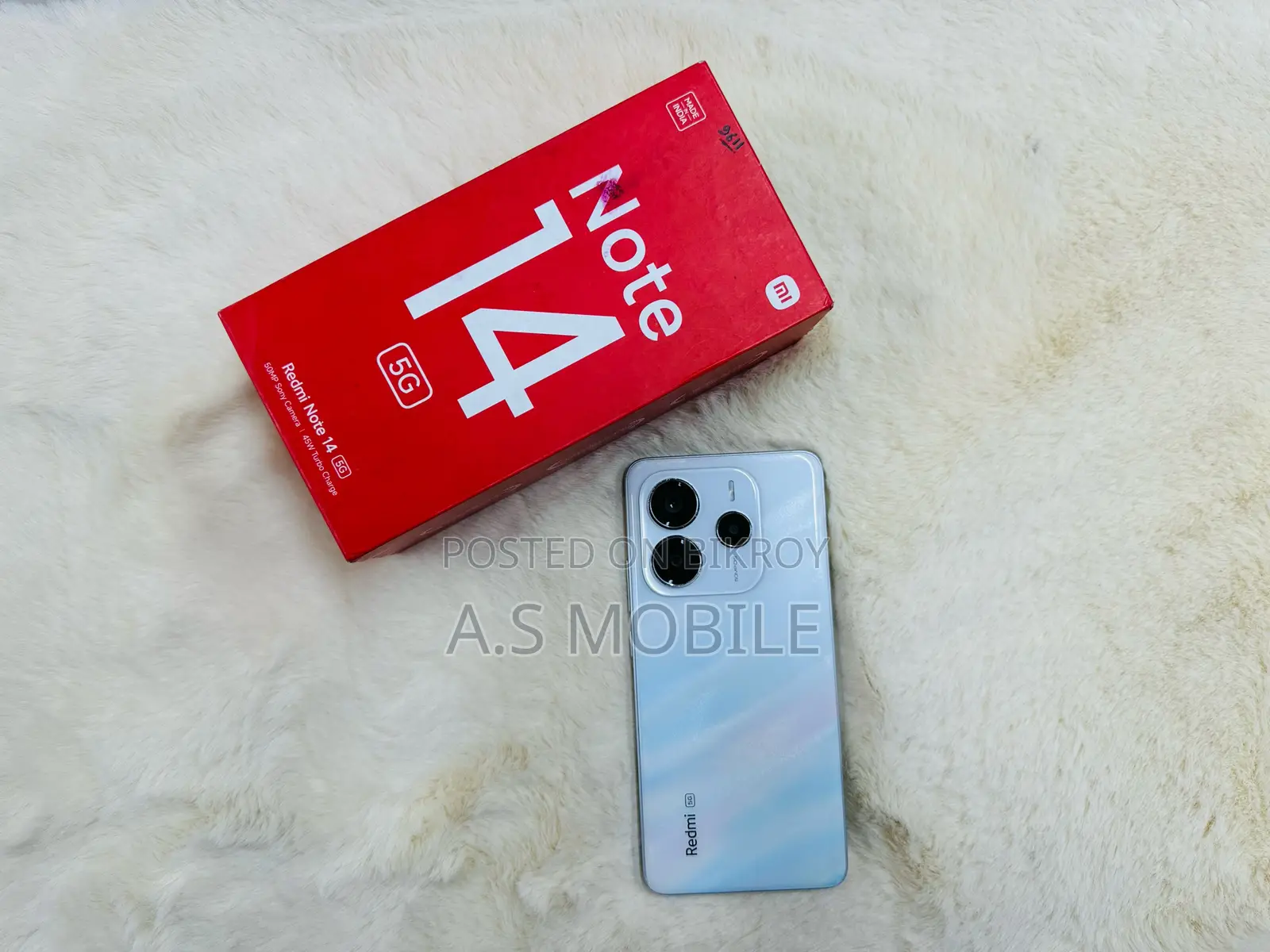 Xiaomi Redmi Note 14 5G 256 GB White