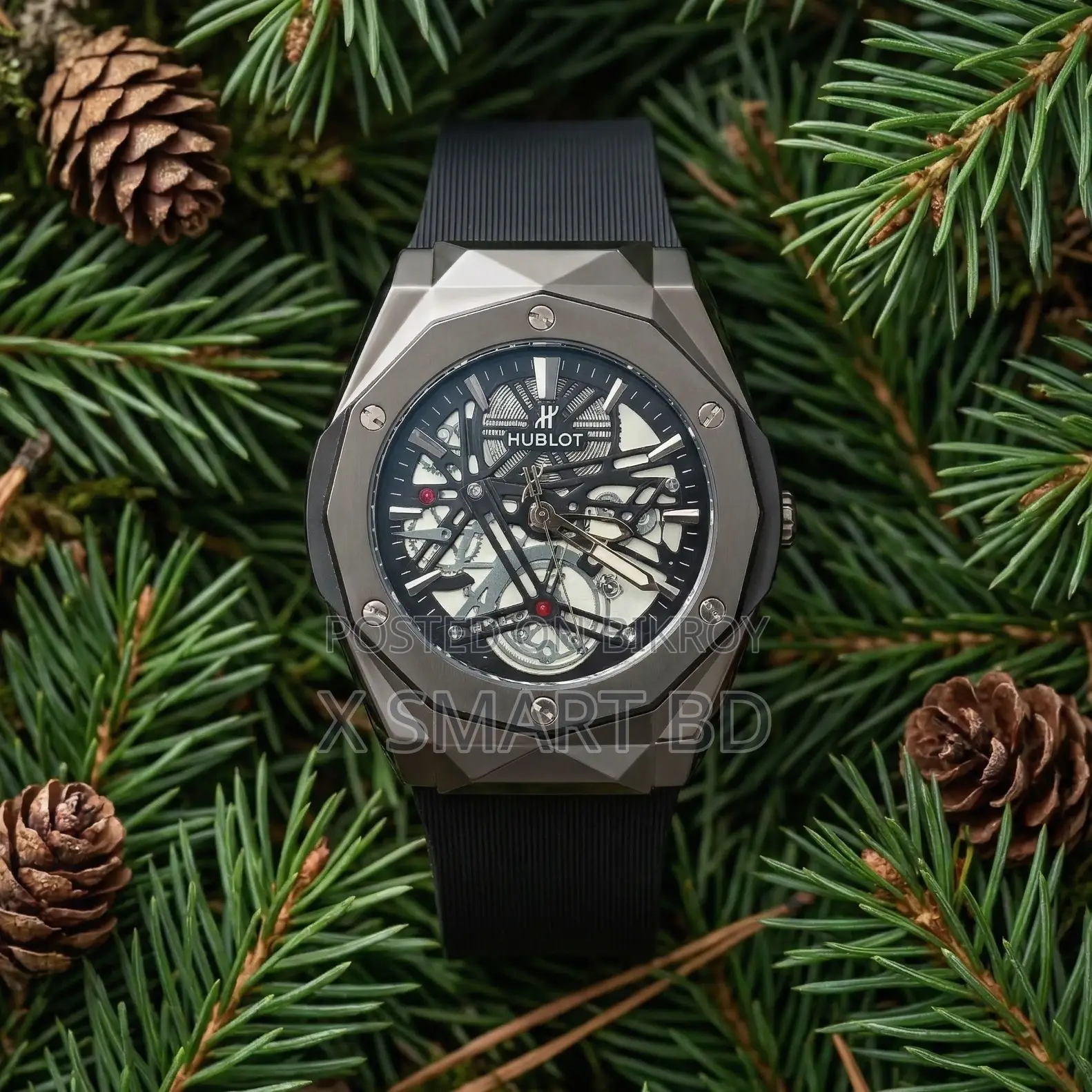 Hublot Big Bang Skeleton Dial Watch (Water Resistant)