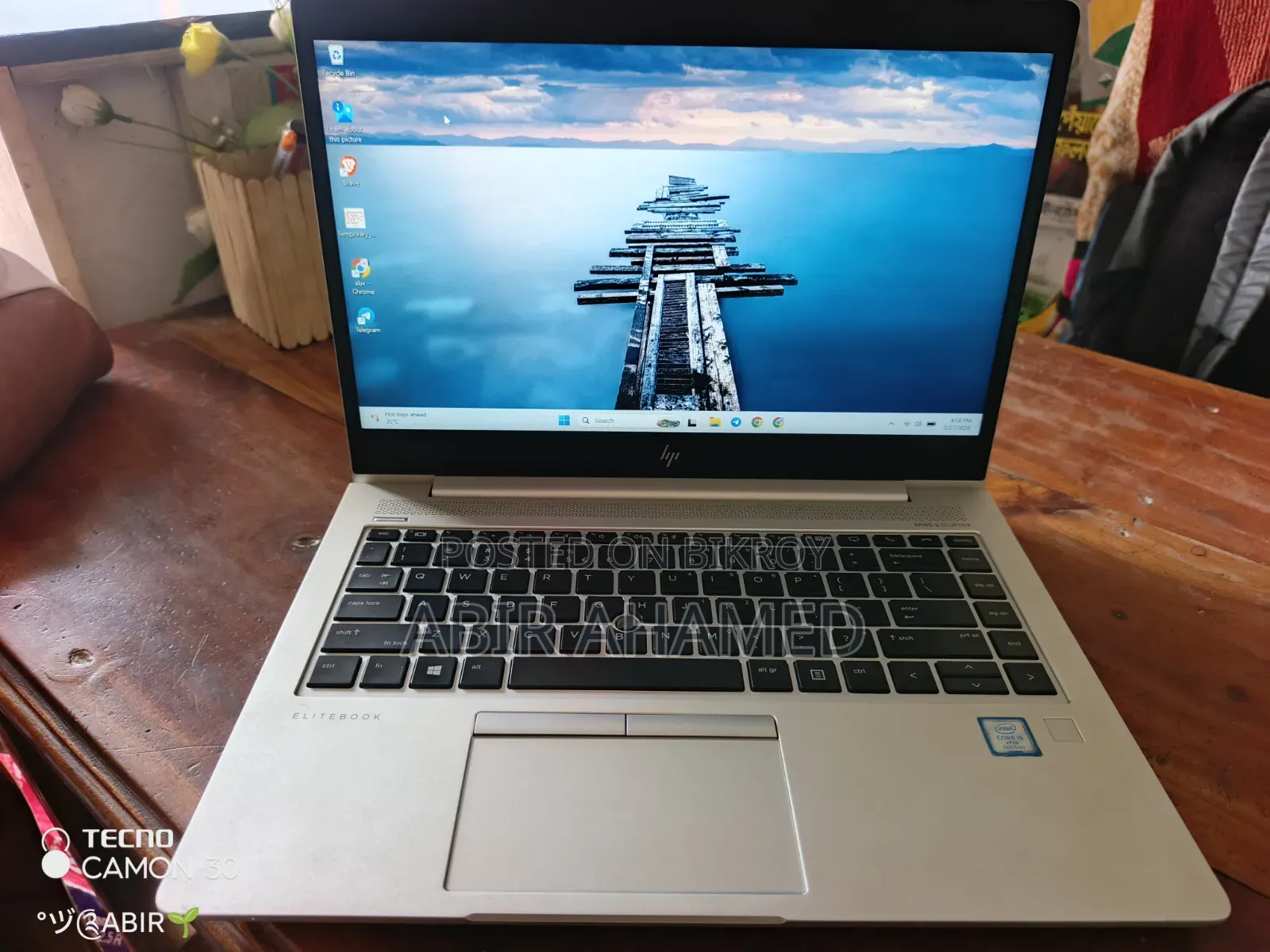 Laptop HP EliteBook 840 G6 16GB Intel Core I5 SSD 512GB