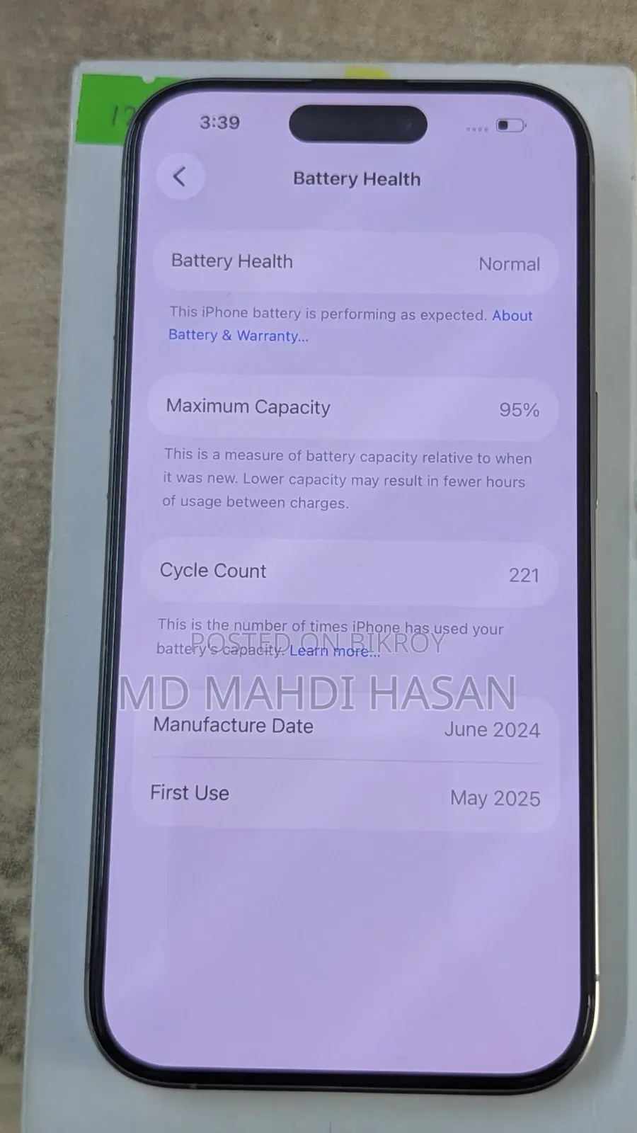 Apple iPhone 15 Pro 128 GB