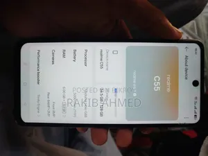 New Realme C55 128 GB White