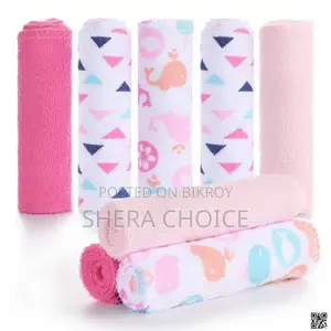 Newborn Baby Towel Set – 8 Pcs Soft Essential Baby Care Combo
