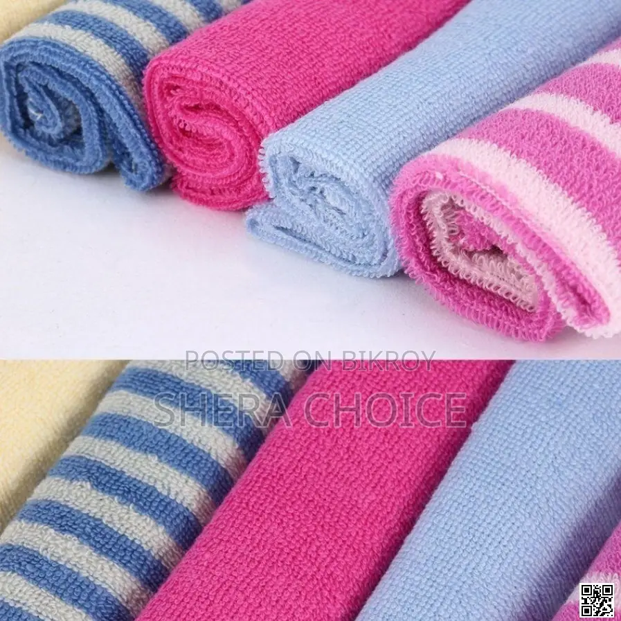 Newborn Baby Towel Set – 8 Pcs Soft Essential Baby Care Combo
