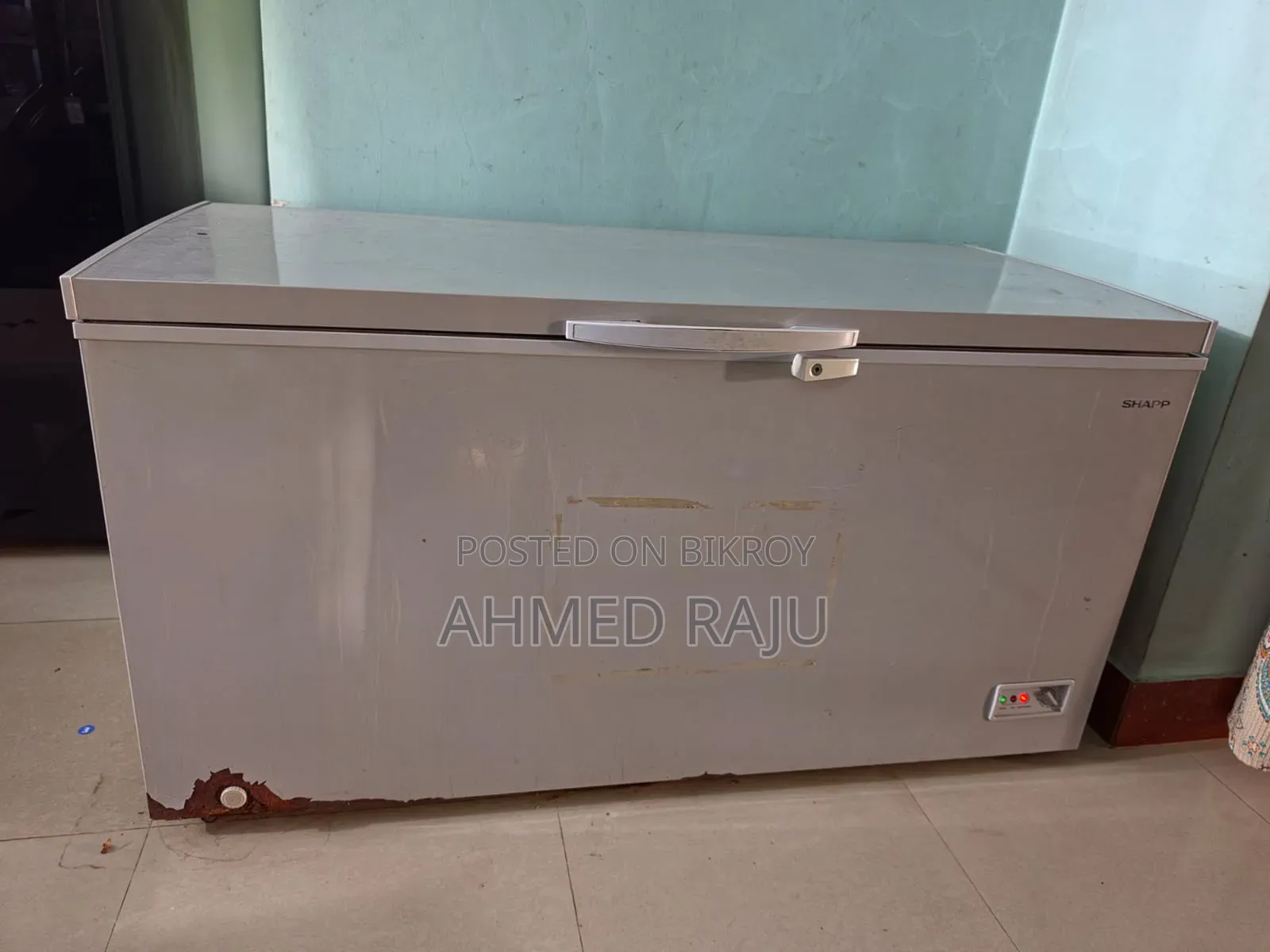 Sharp 354l (Net) 490l (Gross) SCF-K490x-Sl3 Chest Freezer