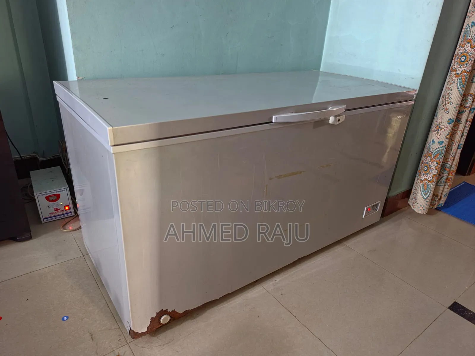 Sharp 354l (Net) 490l (Gross) SCF-K490x-Sl3 Chest Freezer