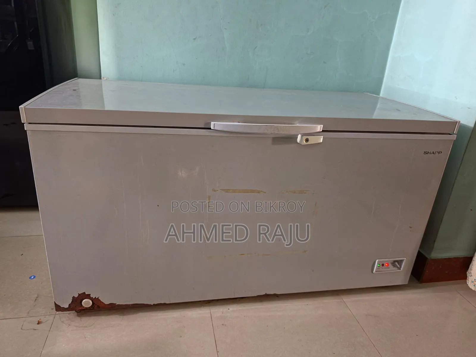 Sharp 354l (Net) 490l (Gross) SCF-K490x-Sl3 Chest Freezer