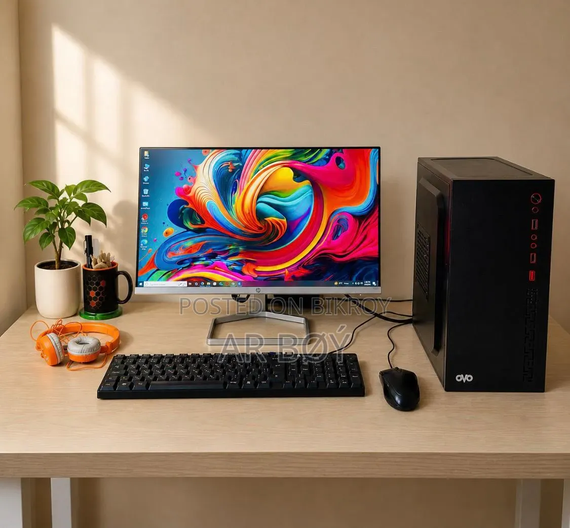 New Desktop Computer HP 8GB Intel Core I7 SSD 128GB