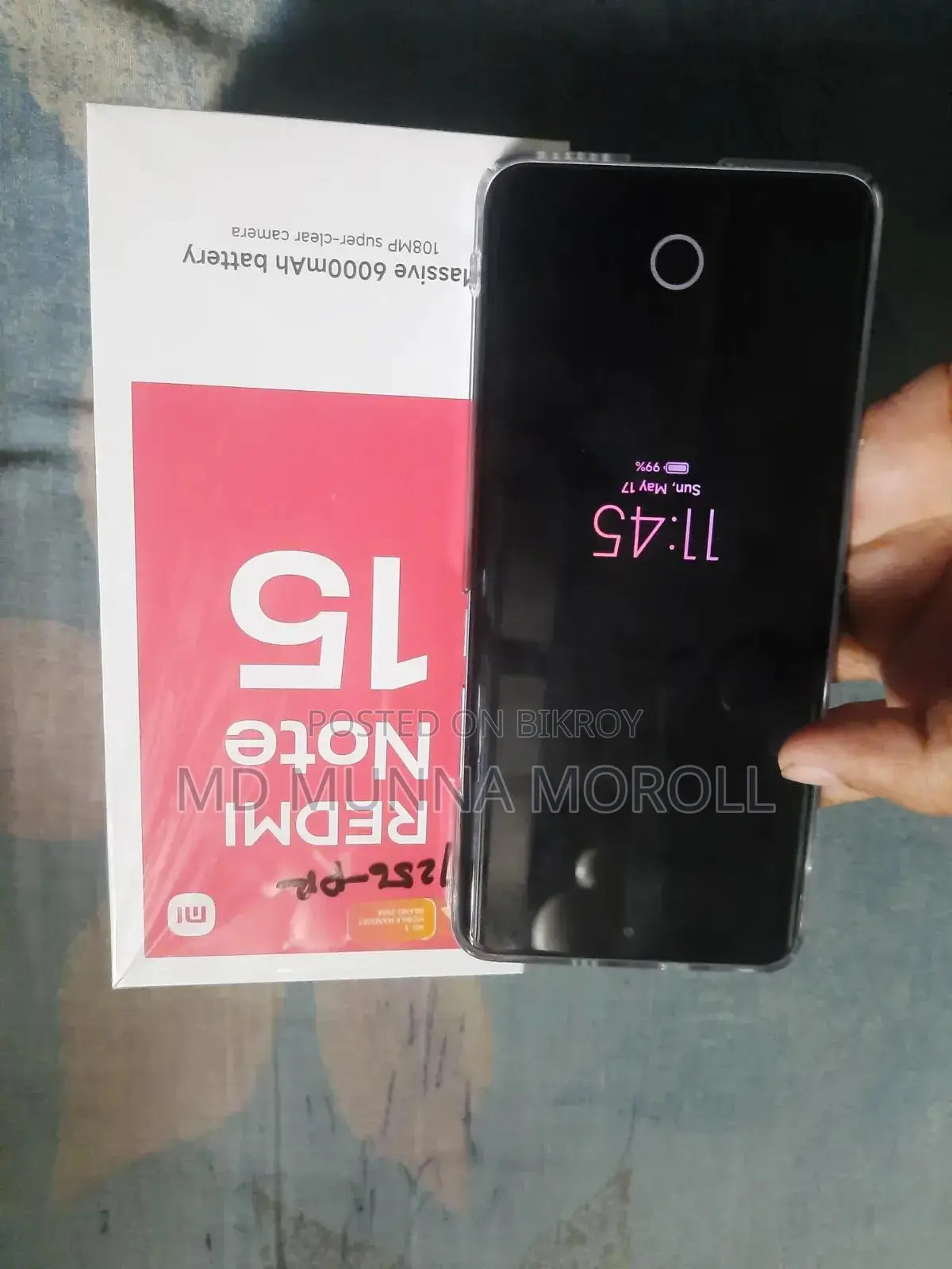 New Xiaomi Redmi Note 15 256 GB Purple