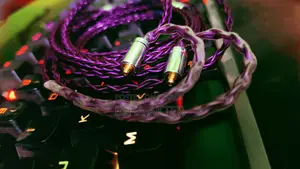 Nicehck Purple Se Furukawa MMCX Connector's 3.5mm Jack