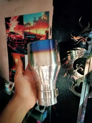 Premium Burnt Blue Exhaust Tip.