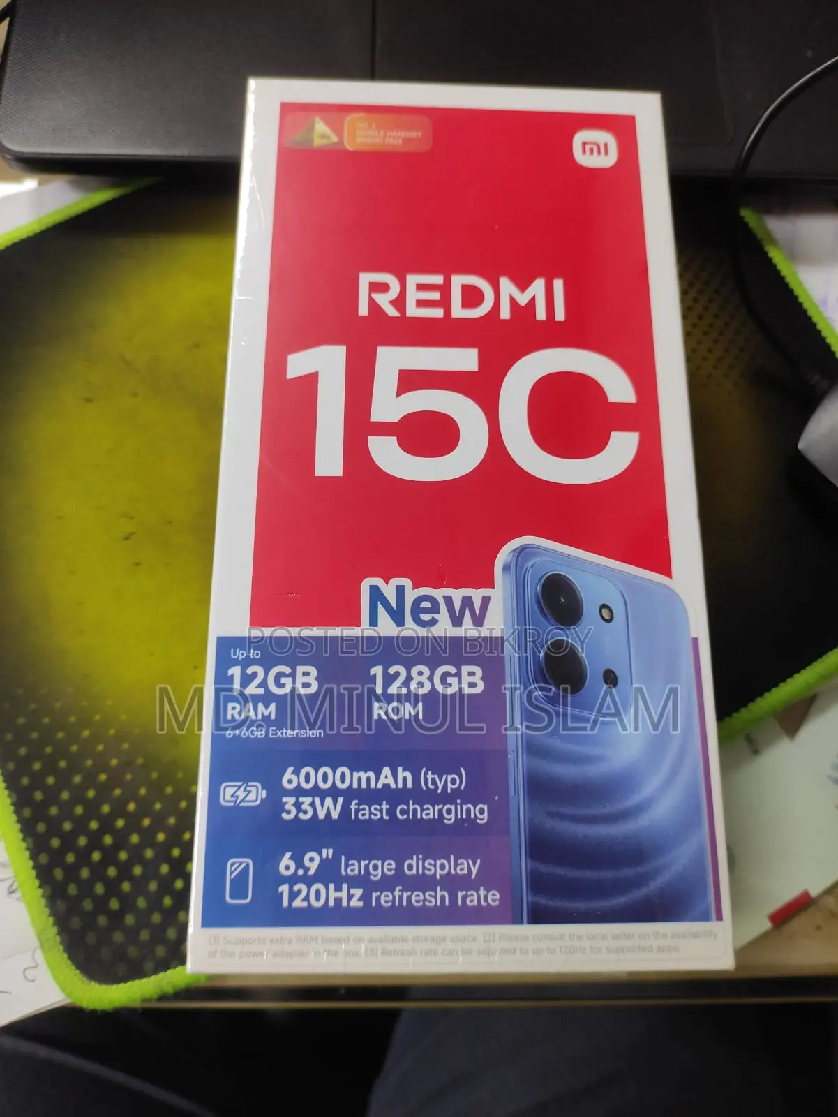 New Xiaomi 15 256 GB Black