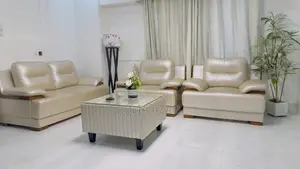 Almost New 4 Seater Luxury Sofa Set | Premium Artificial Leather