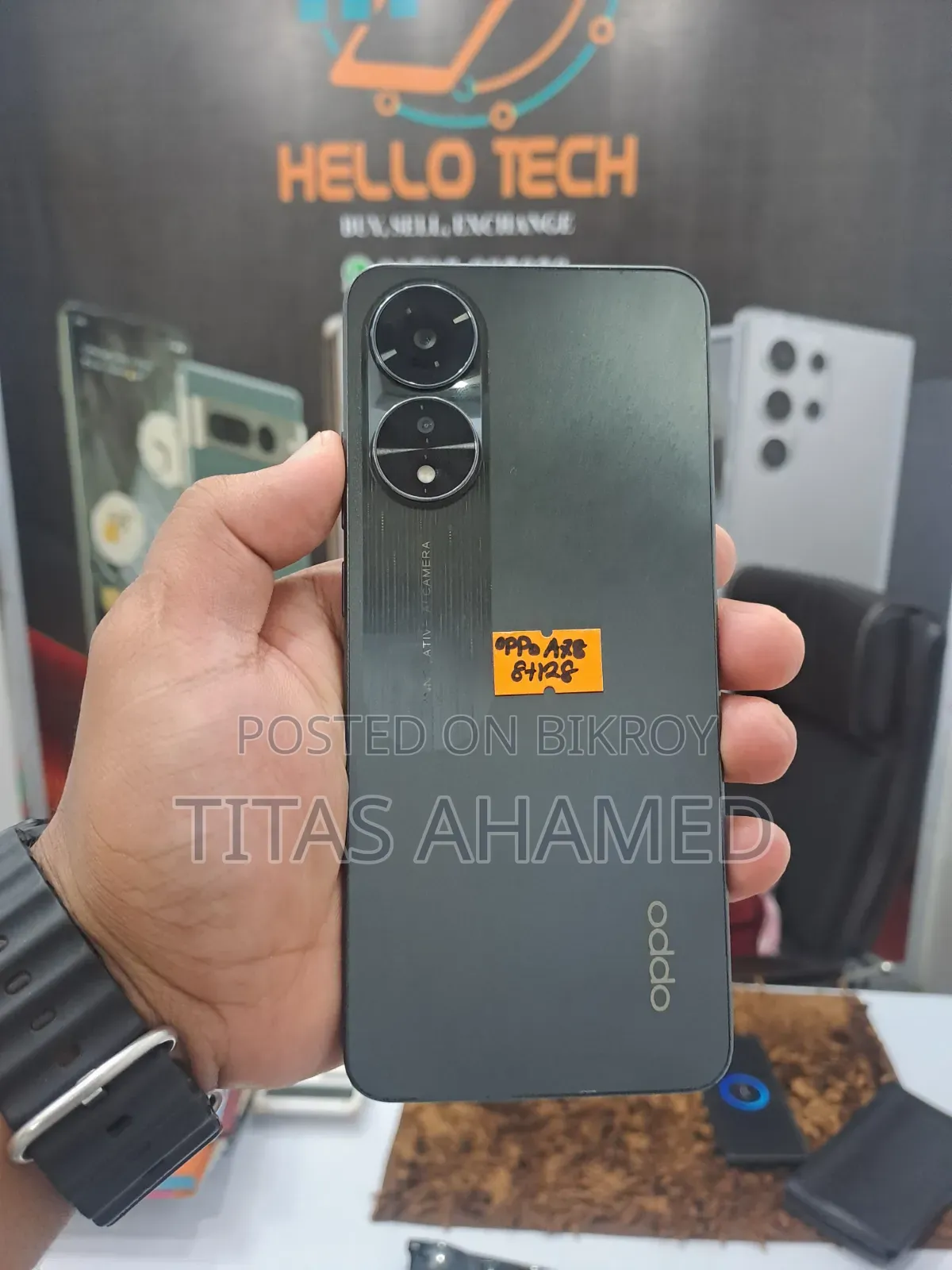Oppo A78 128 GB Black
