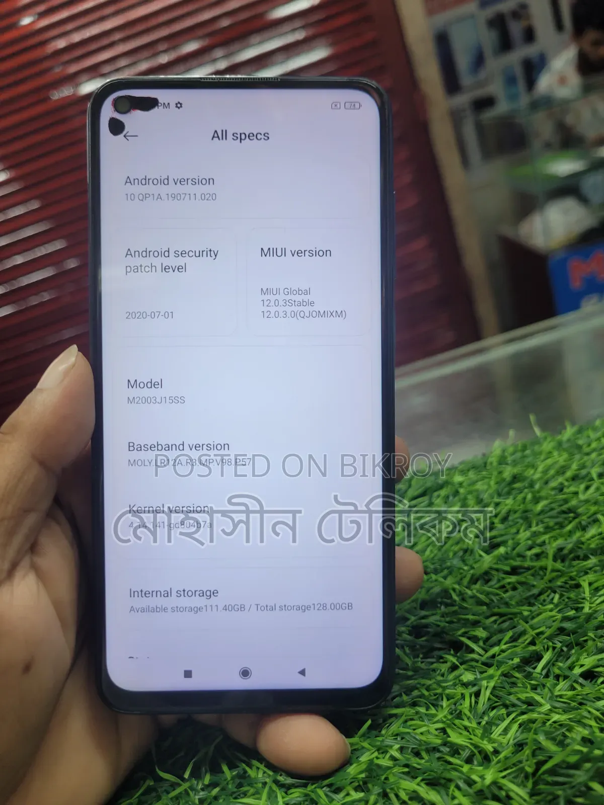 Xiaomi Redmi Note 9 128 GB Blue