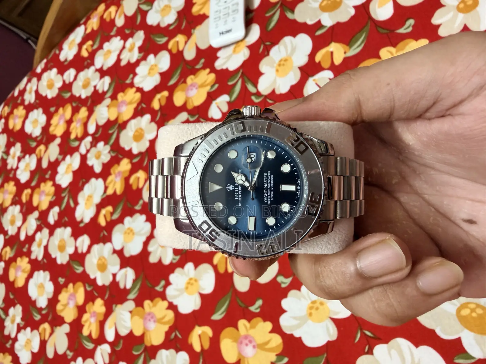 Rolex Yatchmaster Premium Colour With Active Date Showing
