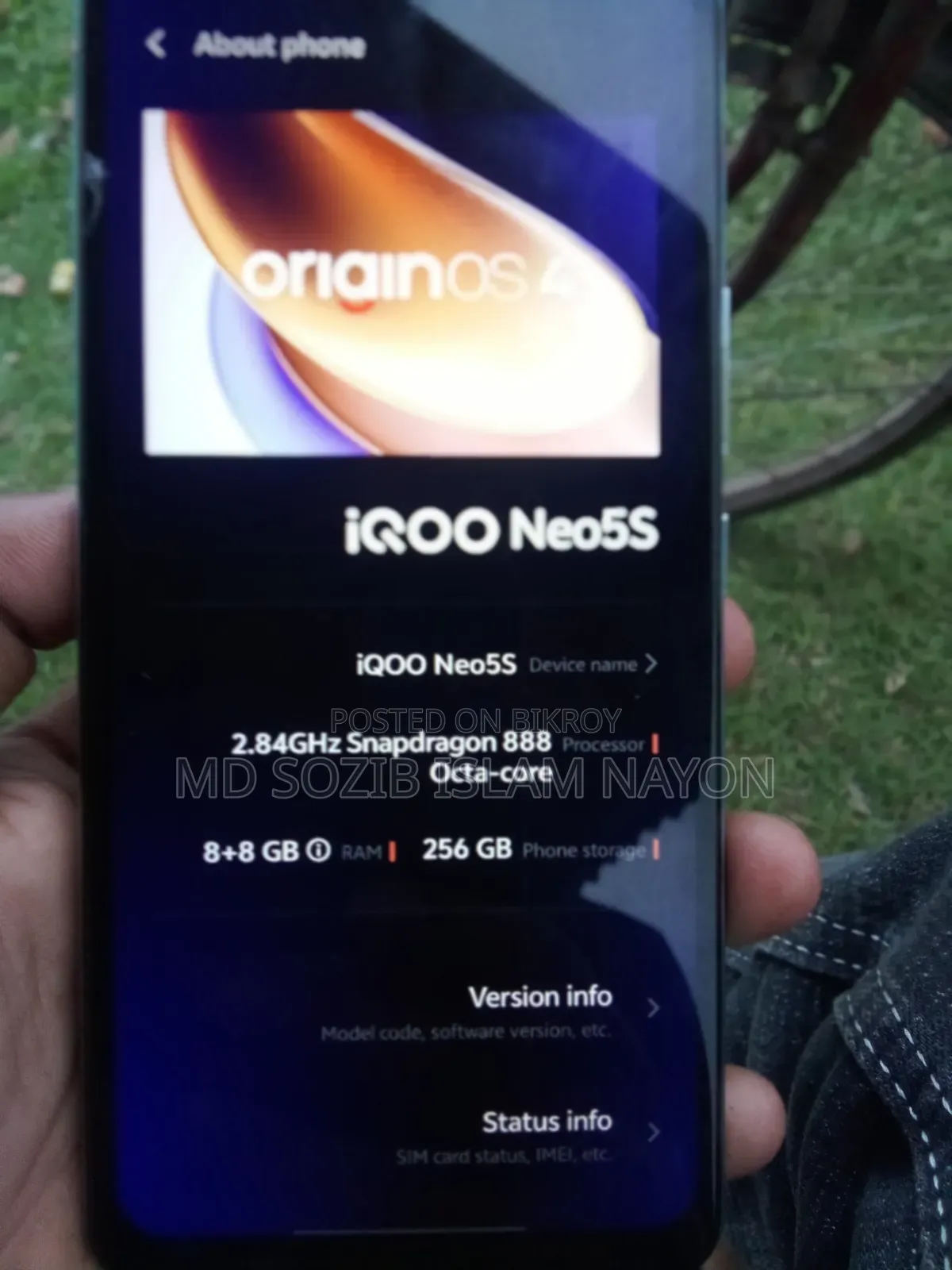 Vivo iQOO Pro 5G 256 GB Purple
