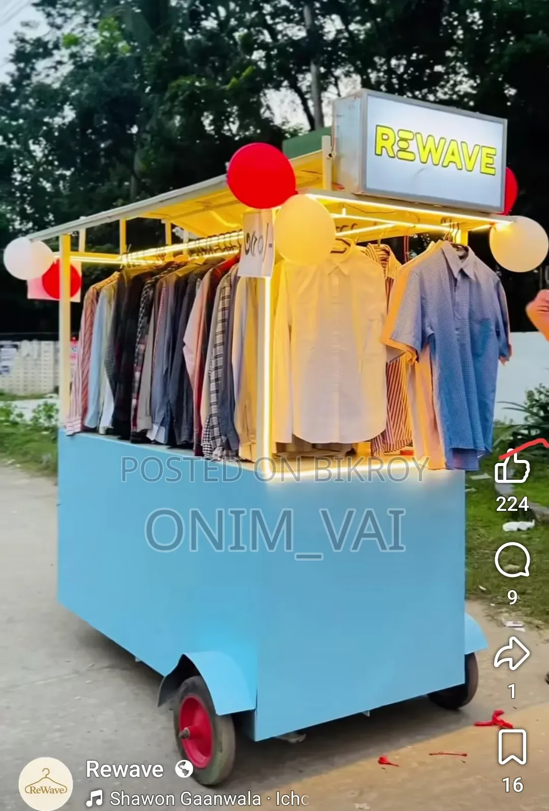 Mini Showroom Van / Food Cart