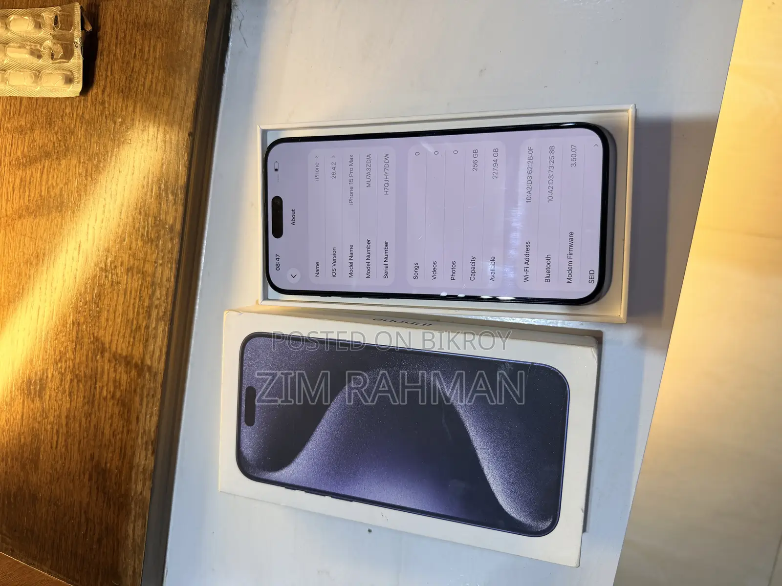 Apple iPhone 15 Pro Max 256 GB Blue