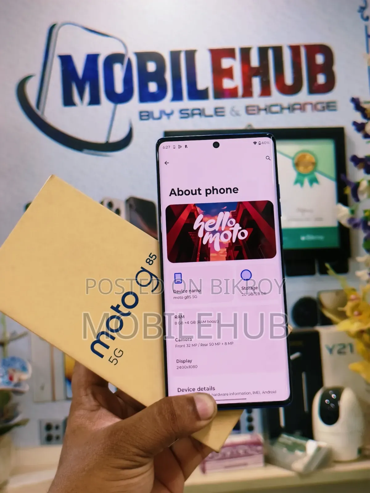Motorola Moto G85 128 GB Blue