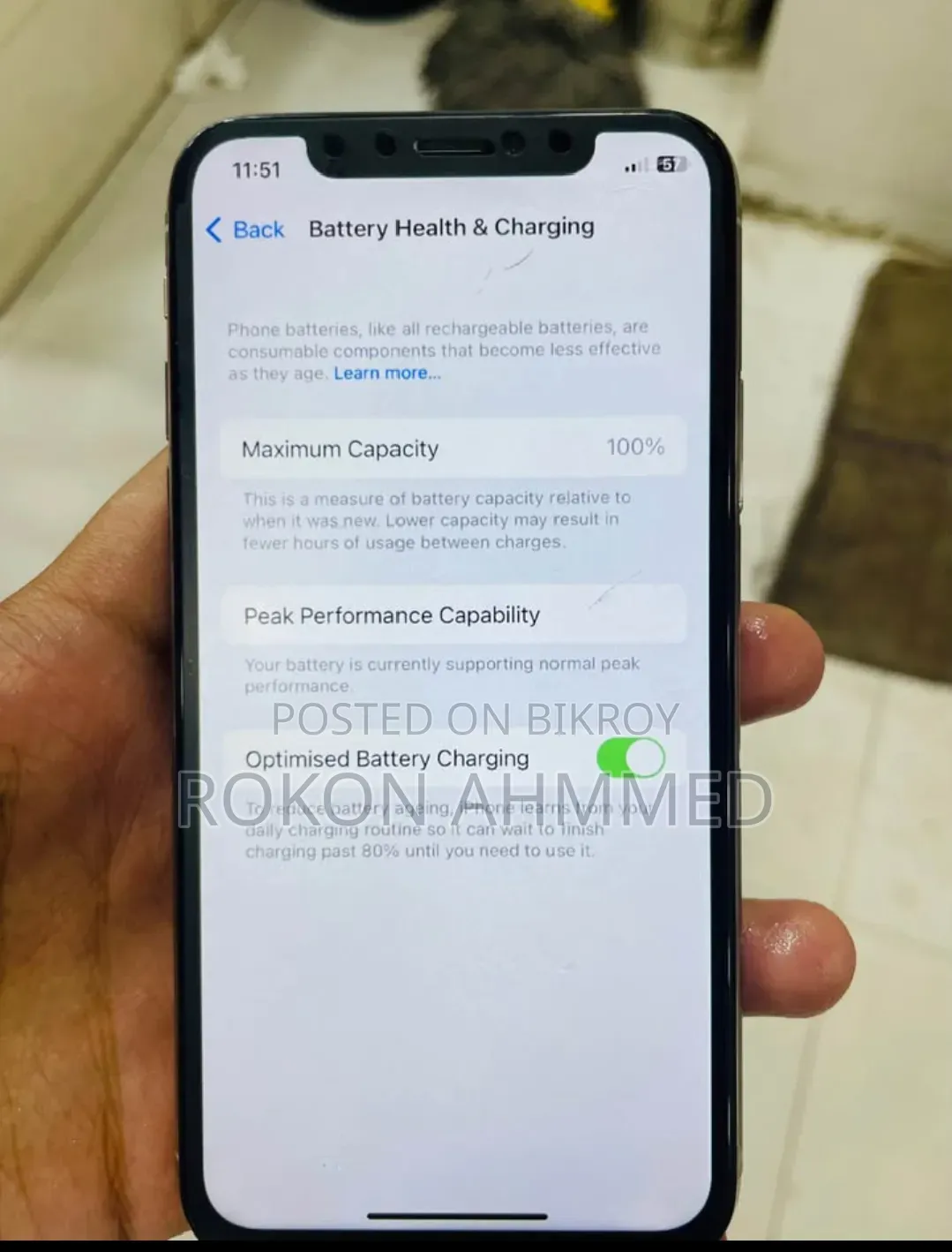 Apple iPhone X 256 GB White