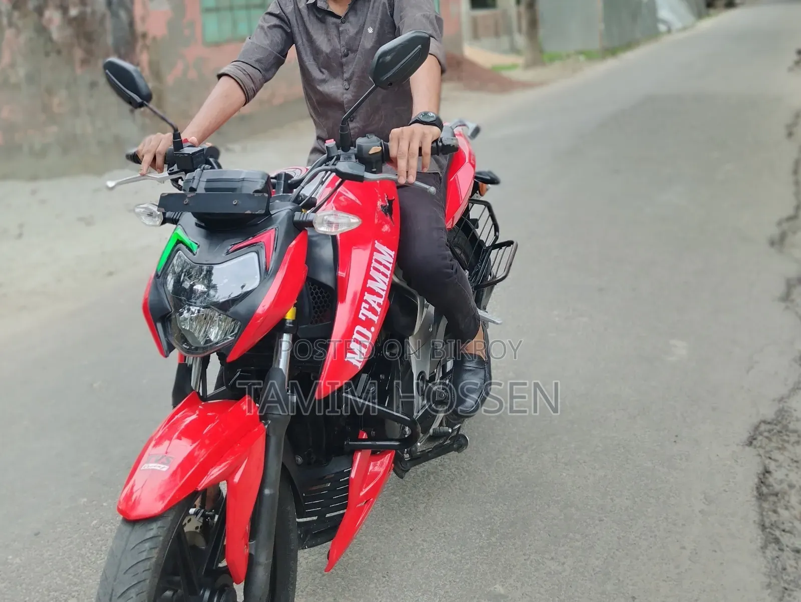 TVS Apache 160 4V 2020 Red
