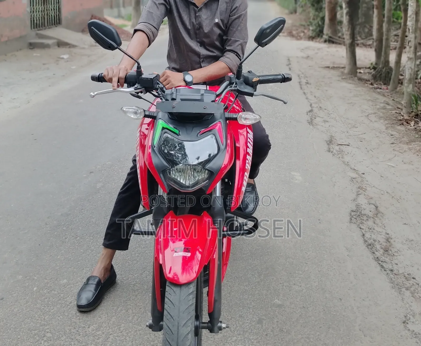 TVS Apache 160 4V 2020 Red