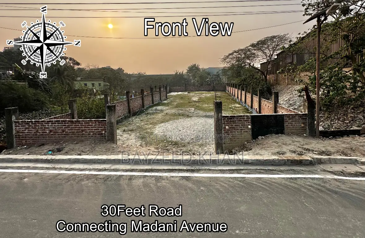 Commercial Land for Rent (Near Madani Avenue 100feet Road)